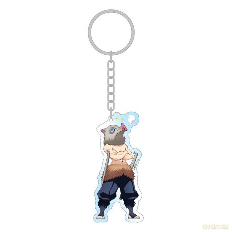 Demon Slayer: Kimetsu no Yaiba Acrylic Keychain Inosuke Holographic 8 cm