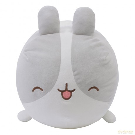 Molang Plush Figure Pinco (Grey) 40 cm