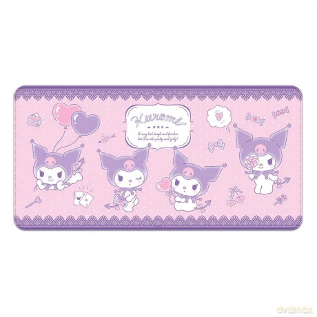 Sanrio XXL Podkładka/Mata na biurko Kuromi Kawaii 80x40 cm