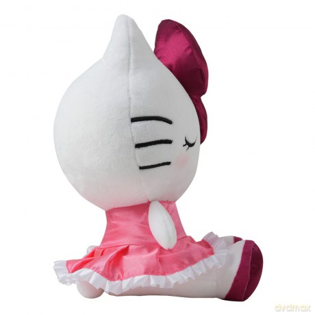Sanrio Plush Figure Hello Kitty Red Velvet Dress XL 35 cm
