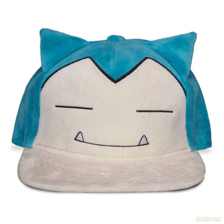 Pokémon Plush Snapback Cap Snorlax