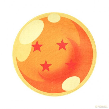 Dragon Ball Indoor Mat 4 Stars Ball 60 x 60 cm