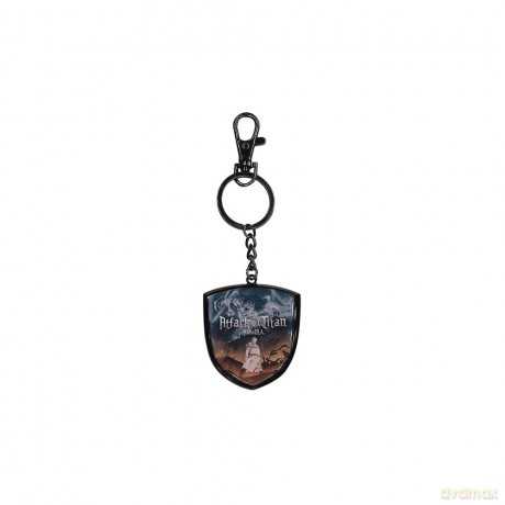 Attack on Titan Metal Keychain Colossal 7 cm