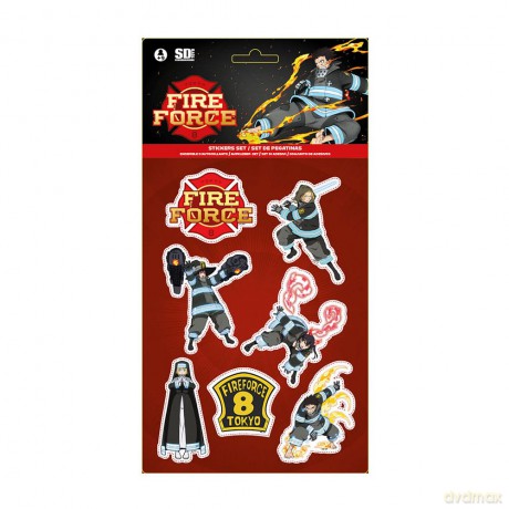 Fire Force Deluxe Sticker Set