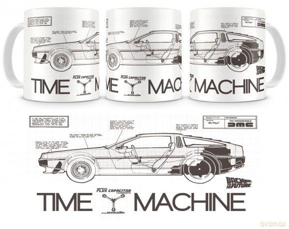 Back to the Future Mug Time Machine