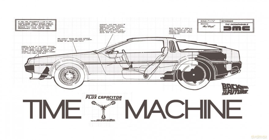 Back to the Future Mug Time Machine