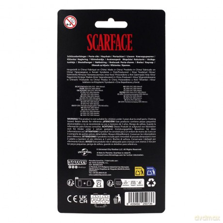Scarface Keychain The World is Yours 2 cm