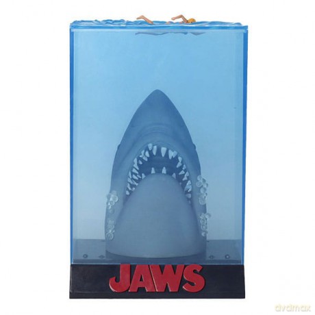 Jaws 3D Poster PVC Figure 50th Anniversary 26 cm