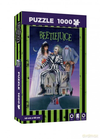 Beetlejuice Jigsaw Puzzle Movie Poster
