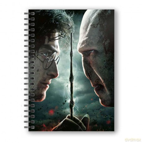 Harry Potter Notebook with 3D-Effect Harry Potter vs. Voldemort