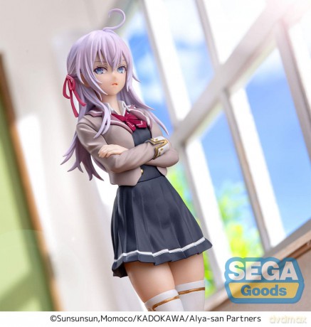 Alya Sometimes Hides Her Feelings in Russian Luminasta PVC Statue Alya Uniform Ver. 18 cm