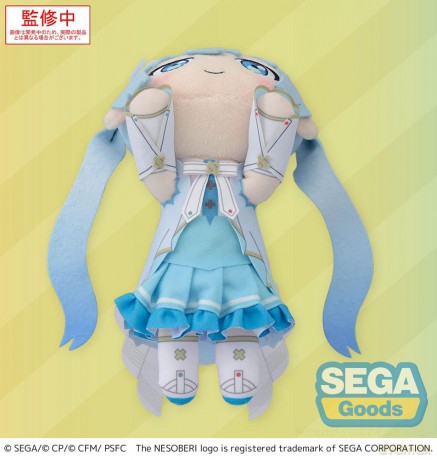 COLORFUL STAGE! The Movie: A Miku Who Can't Sing Nesoberi Lay-Down Plush Figure Hatsune Miku Unshuttered Sekai 16 cm