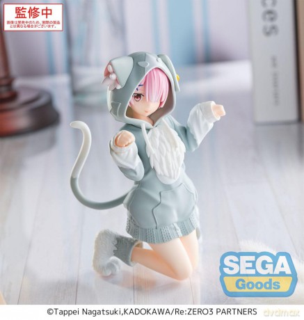 Re:Zero Starting Life in Another World Yumemirize PVC Statue Ram Mofumofu Pack 11 cm