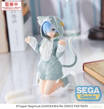 Re:Zero Starting Life in Another World Yumemirize PVC Statue Rem Mofumofu Pack 11 cm