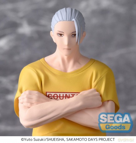 Sakamoto Days PM Perching PVC Statue Taro Sakamoto Serious Ver. 14 cm