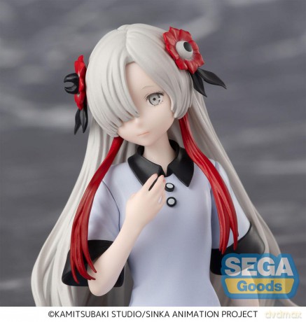 Kamitsubaki City under Construction PM Perching PVC Statue Sekai Yorukawa 9 cm