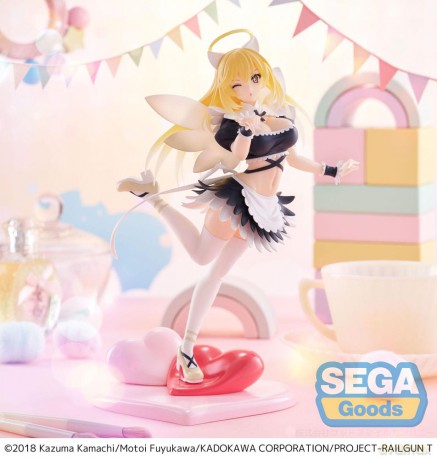 A Certain Scientific Railgun T Luminasta PVC Statue Misaki Shokuhou Fallen Angel Maid 20 cm