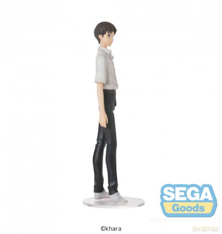 Rebuild of Evangelion High Premium PVC Statue Shinji Ikari Uniform Ver. Evangelion: New Theatrical Edition 22 cm