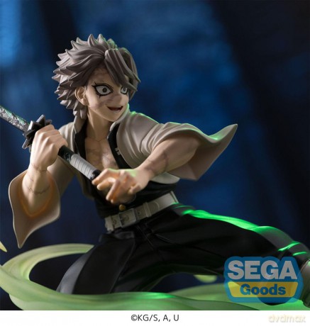 Demon Slayer: Kimetsu no Yaiba Xross Link Anime PVC Statue Sanemi Shinazugawa Hashira Training Arc 12 cm