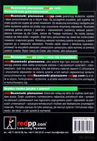 Minirozmówki Planszowe Polsko-Włoskie [KSIĄŻKA]