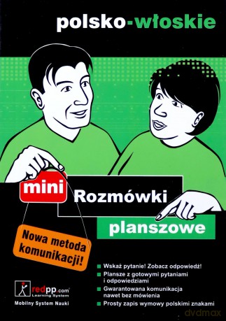 Minirozmówki Planszowe Polsko-Włoskie [KSIĄŻKA]
