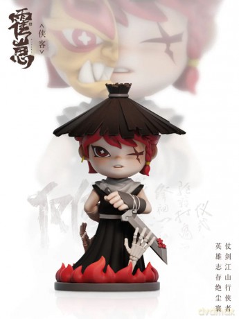 Original Character Trading Figures Huozai Wusheng Group Portrait Series 8 cm Assortment (6)