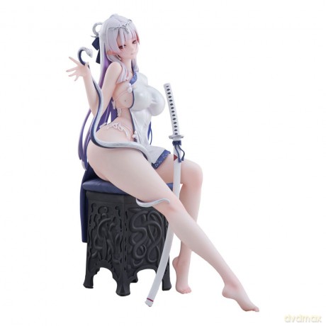 Original Character PVC Statue 1/7 The Color of the Blue - White Snake Deluxe Edition 20 cm
