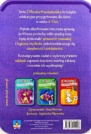 Z plecaka przedszkolaka: Kotek [KSIĄŻKA]