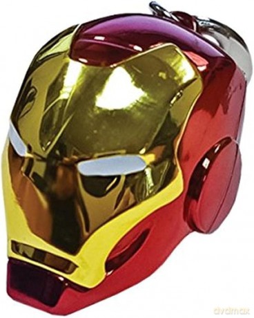Marvel Comics Metal Keychain Iron Man Helmet