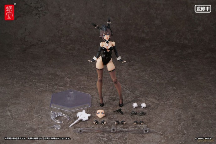 Original Character Action Figure Kit 1/12 RA-03 Panzer Bunny Anneliese 16 cm
