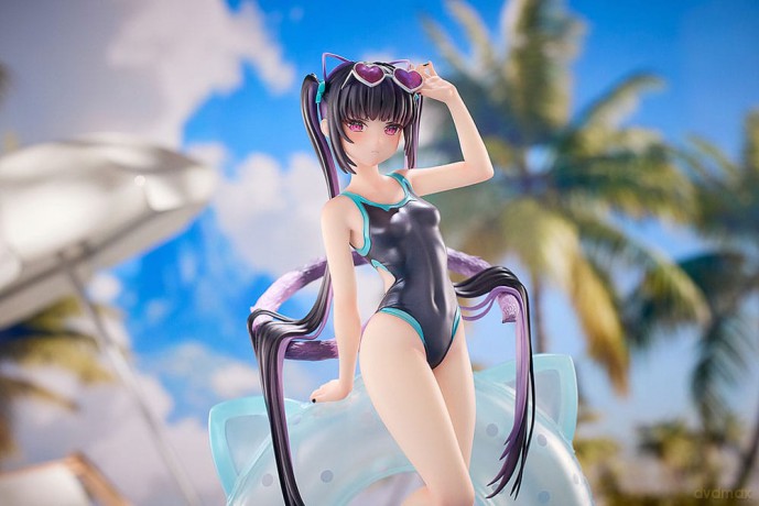 Rosuuri Original Character PVC Statue 1/7 Cheshire Cat Mika: Swimsuit Ver. 25 cm