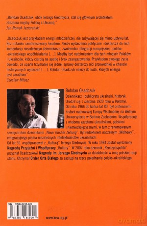 Polska I Ukraina Rozmowy Z Bohdanem Osadczukiem - Basil Kerski [KSIĄŻKA]