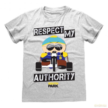 South Park T-Shirt Respect My Authority Size L