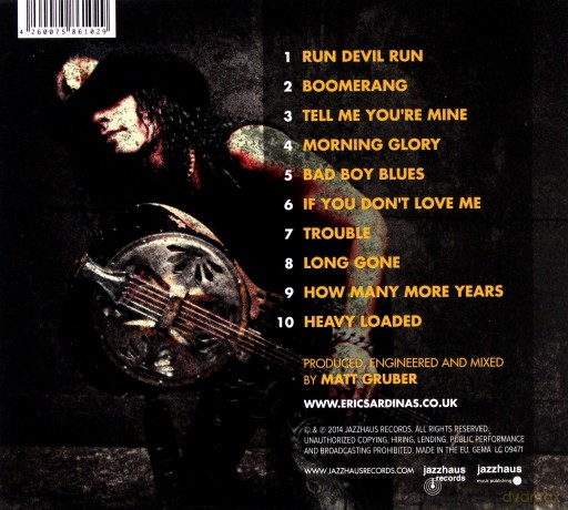Eric Sardinas And Big Motor: Boomerang [CD]