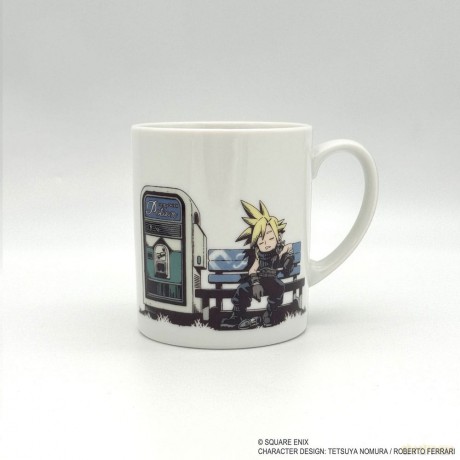 Final Fantasy VII Rebirth Mug Napping Cloud