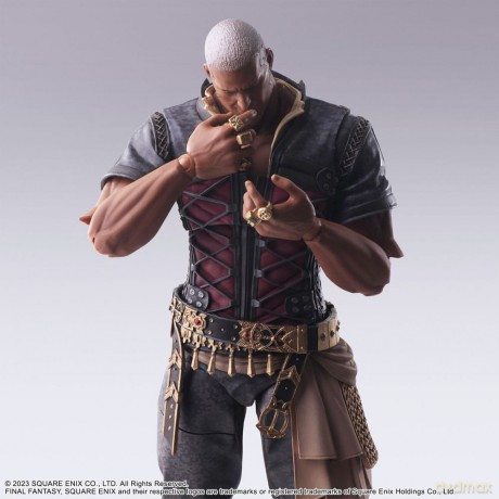Final Fantasy XVI Bring Arts Action Figure Hugo Kupka 18 cm