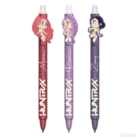 KPop Demon Hunters Gel Pens 3-Pack Erasable