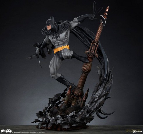 DC Comics Premium Format Statue Batman (Black Variant) Sideshow Exclusive 68 cm