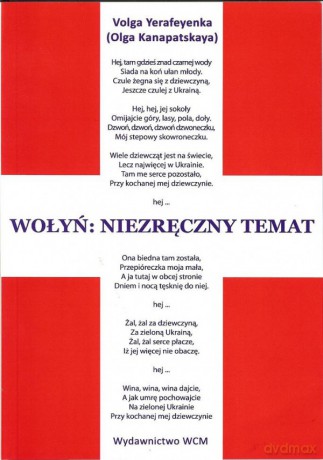 Wołyń: Niezręczny Temat - Volga Yerafeyenka [KSIĄŻKA]