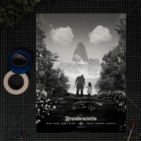 Frankenstein Art Print Frankenstein by Greg Ruth 61 x 46 cm - unframed
