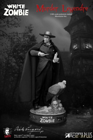 White Zombie Statue 1/4 Murder Legendre Monotone Ver. 52 cm