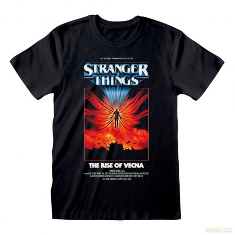 Stranger Things T-Shirt Rise Of Vecna Poster Size XL