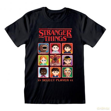 Stranger Things T-Shirt Select Player Size S
