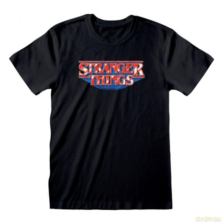 Stranger Things T-Shirt Retro Logo Size S