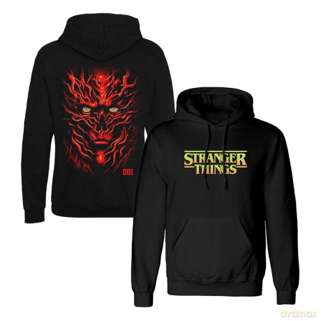 Stranger Things Hooded Sweater Vecna Posrerized Size L