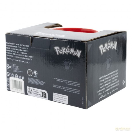 Pokémon Ramen Miska z pałeczkami