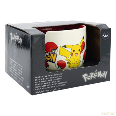 Pokémon Ramen Miska z pałeczkami