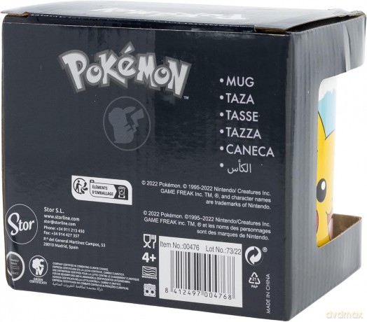 Pokémon Kubek Face Partners 325 ml