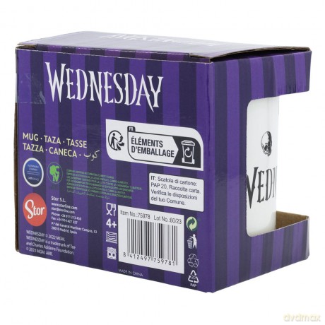 Wednesday Mug Nevermore 325 ml