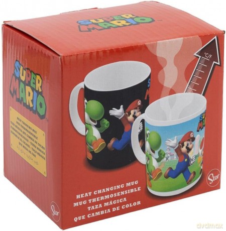 Super Mario Heat Change Mug Group 325 ml